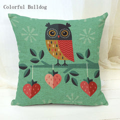 Owl Cushion Cover