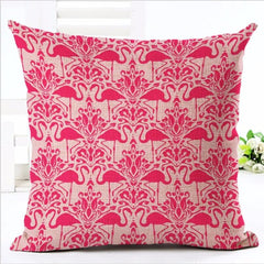 Colorful Flamingo Pillow Case