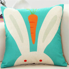 Animal Printed Cushion Cover for Kids