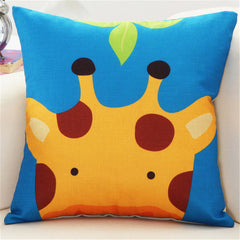 Animal Printed Cushion Cover for Kids