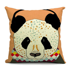 Cartoon Animal - Zebra, Panda