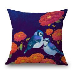 Peacock Cushion Cover