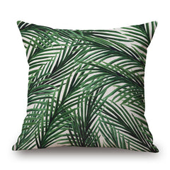 Hawaiian Garden Tropical Cushion Cover
