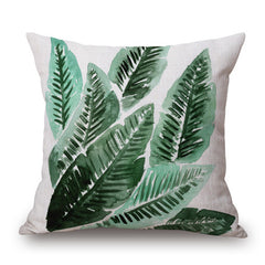 Hawaiian Garden Tropical Cushion Cover