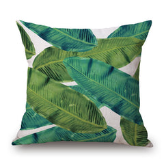 Hawaiian Garden Tropical Cushion Cover
