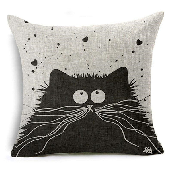 Funny Cats Pillow Case