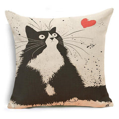 Funny Cats Pillow Case
